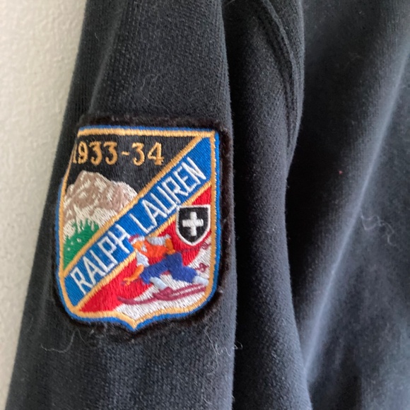 Polo Ralph Lauren men’s quarter zip sweater with big logo - Picture 2 of 7